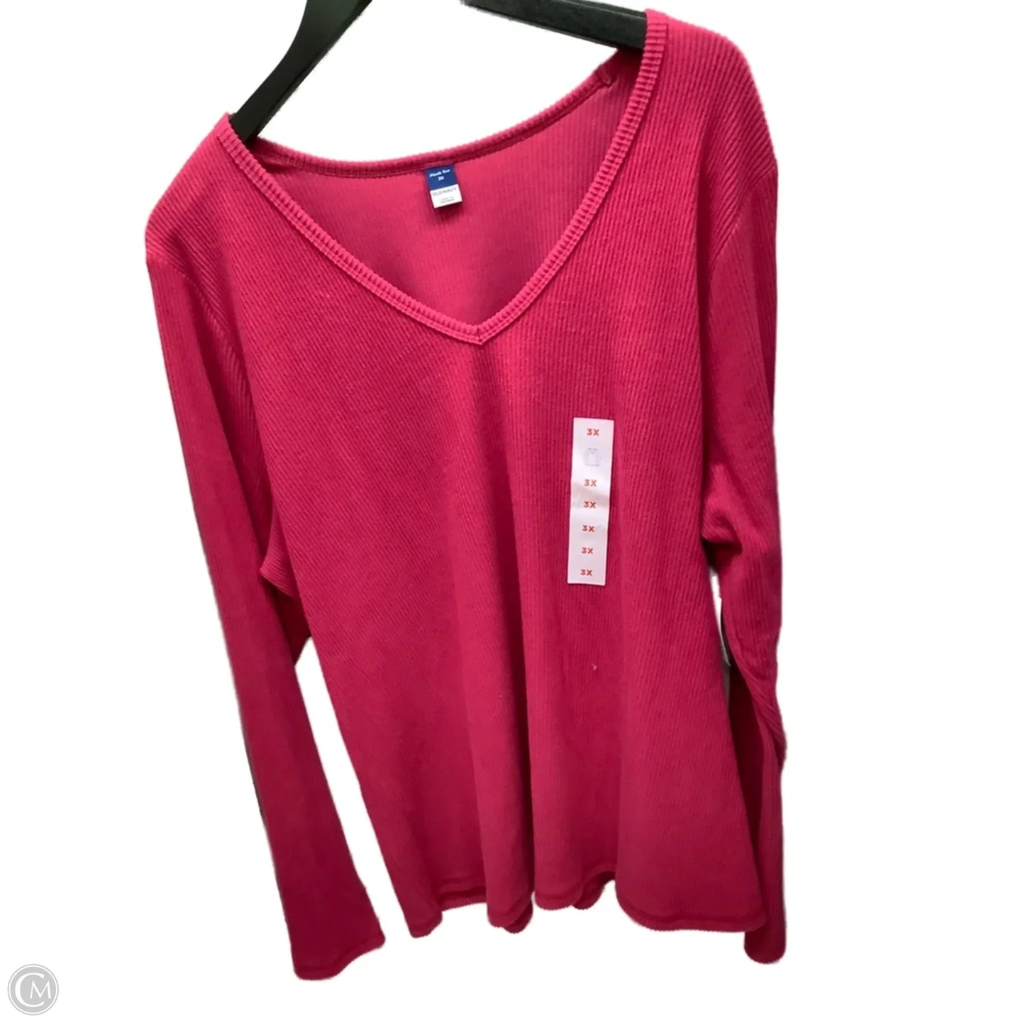 Top Long Sleeve By Old Navy In Pink, Size: 3x
