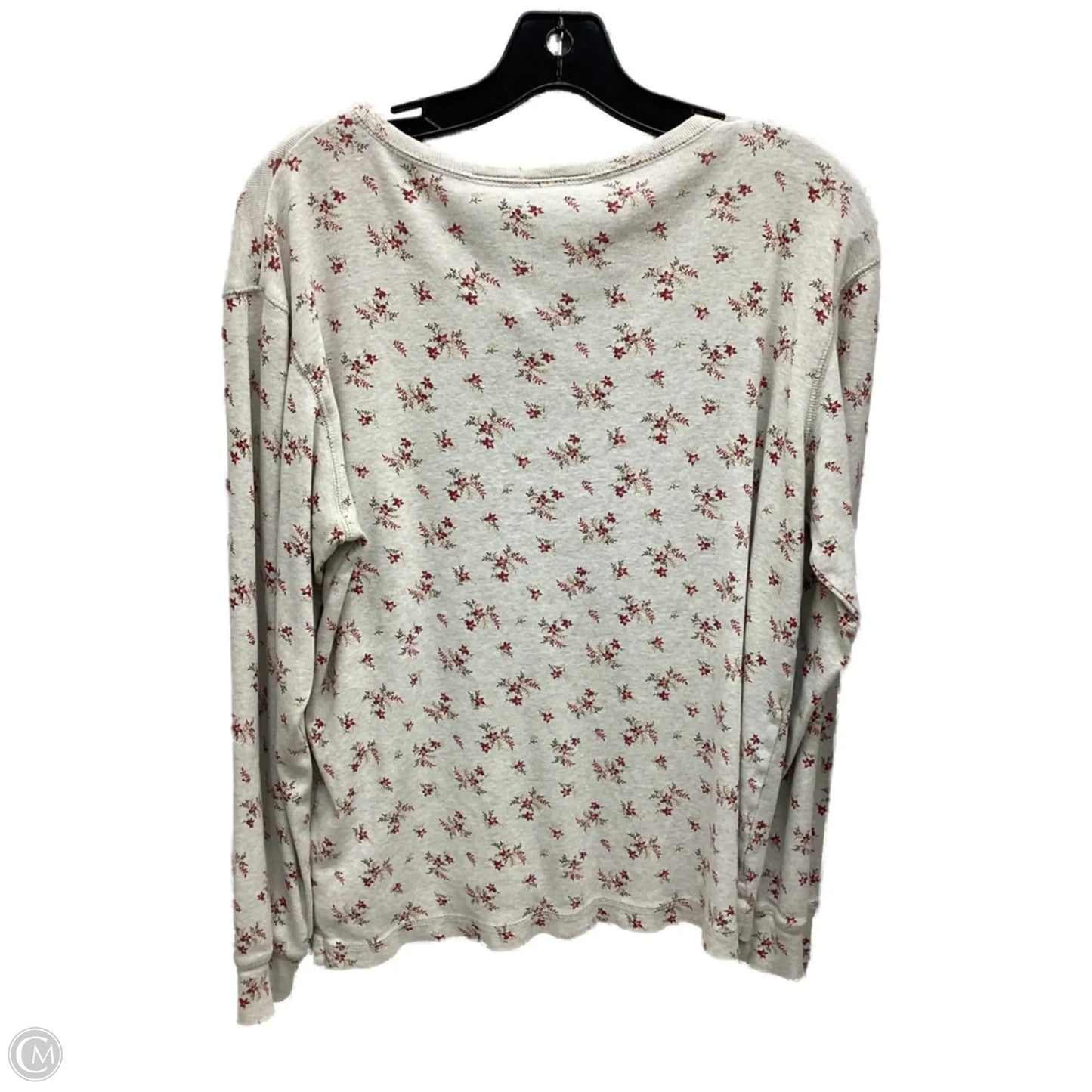 Top Long Sleeve By St Johns Bay In Multi-colored, Size: M