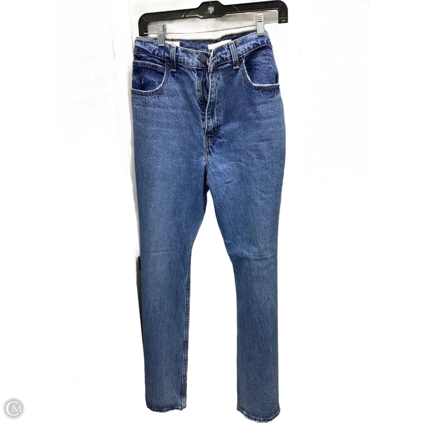 Jeans Flared By Levis In Blue Denim, Size: 8