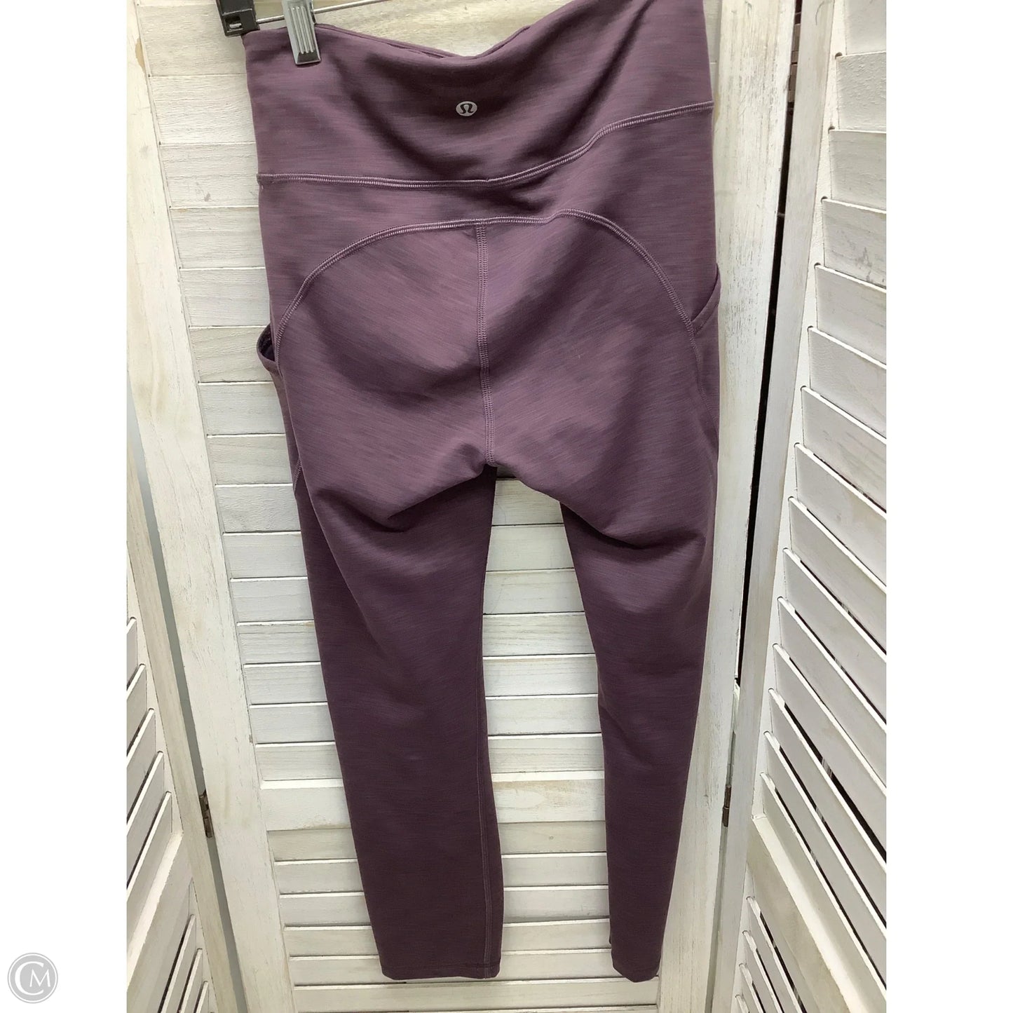 Athletic Leggings By Lululemon In Purple, Size: 4