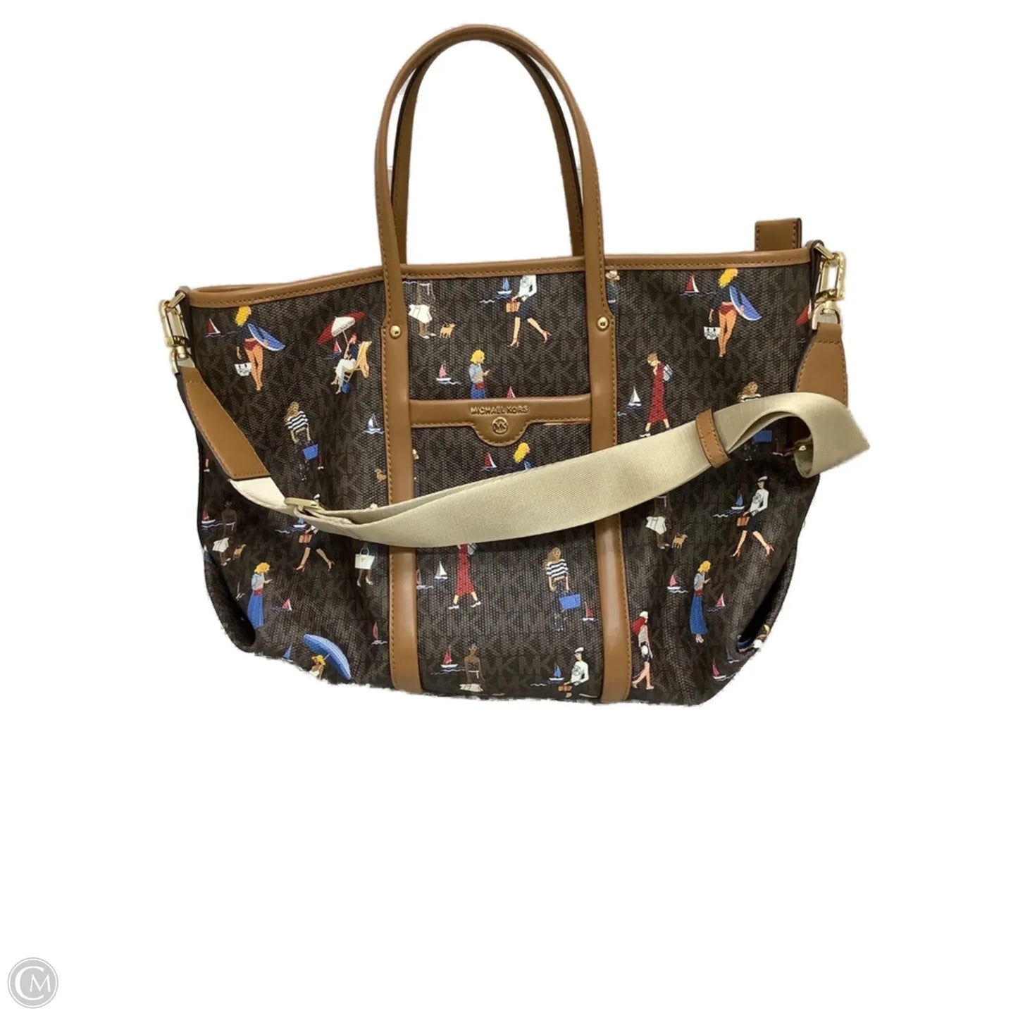 Handbag Designer By Michael Kors, Size: Large