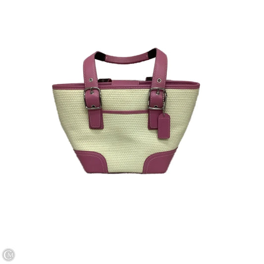 Handbag Designer By Coach, Size: Small