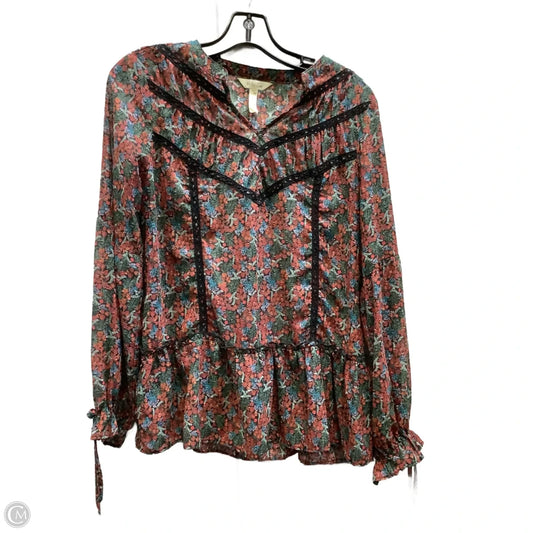 Top Long Sleeve By Matilda Jane In Multi-colored, Size: S