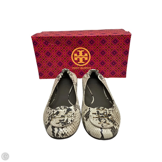 Shoes Designer By Tory Burch In Snakeskin Print, Size: 6