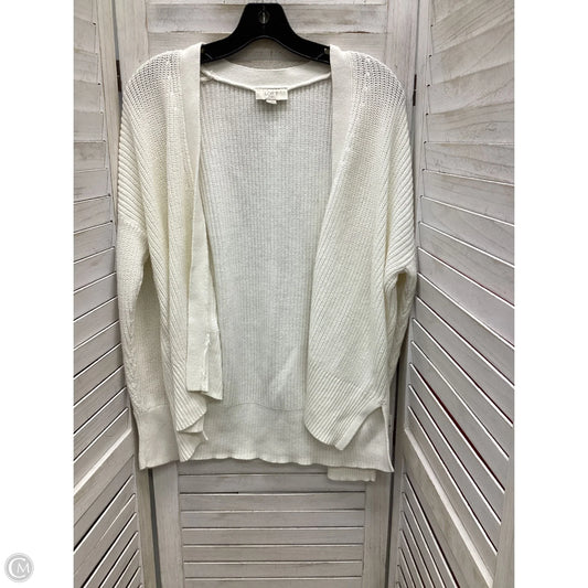 Cardigan By Loft In White, Size: L