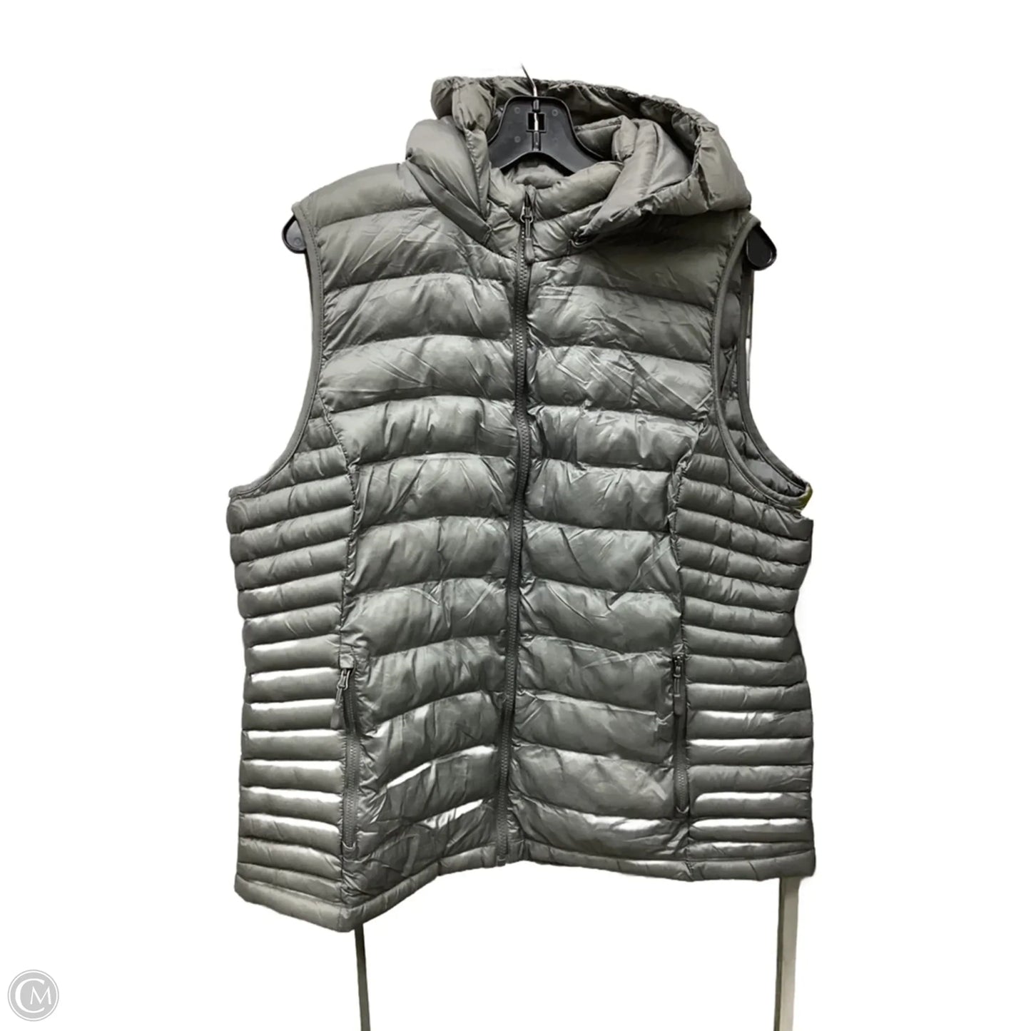 Vest Puffer & Quilted By 32 Degrees In Grey, Size: Xl