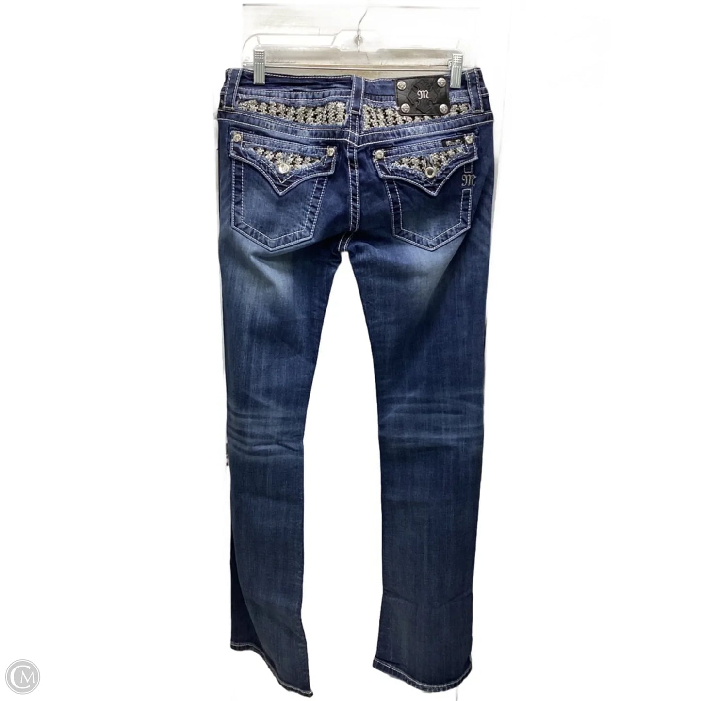 Jeans Boot Cut By Miss Me In Blue Denim, Size: 8