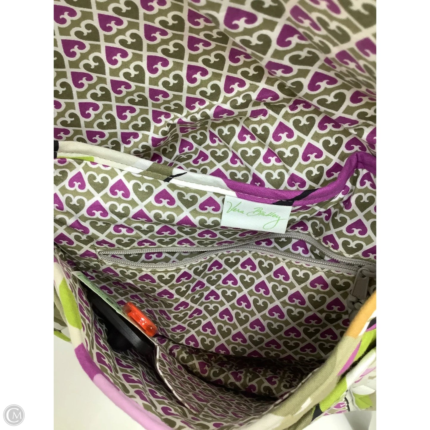 Handbag By Vera Bradley, Size: Medium