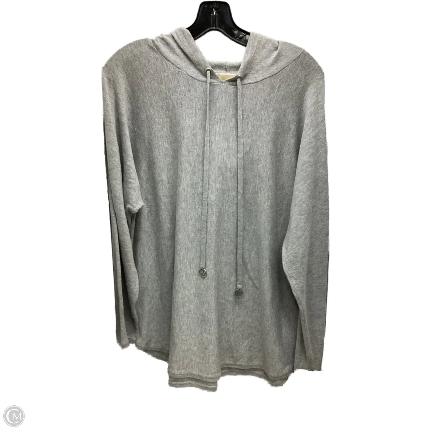 Sweatshirt Designer By Michael Kors In Grey, Size: 1x