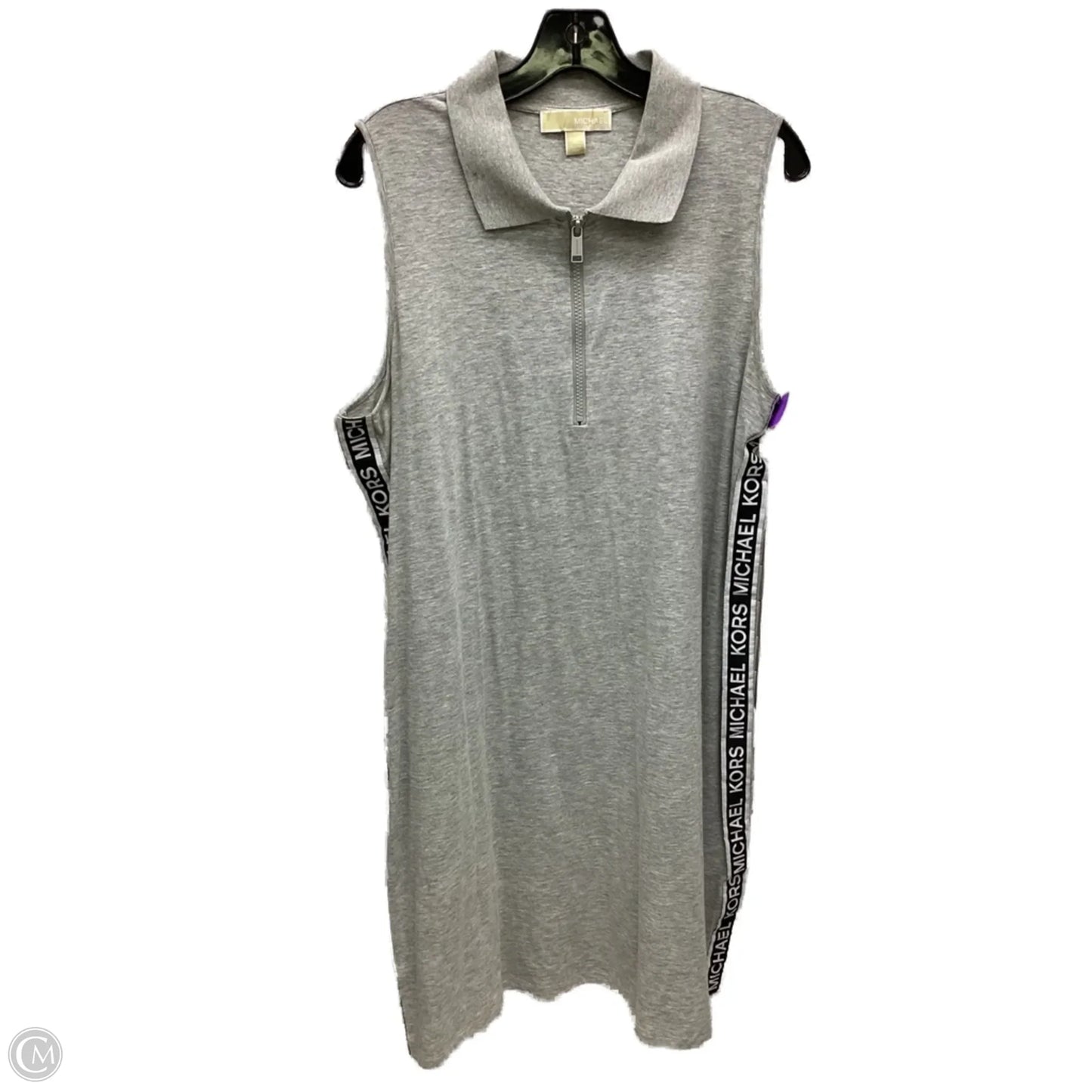 Dress Designer By Michael Kors In Grey, Size: Xl