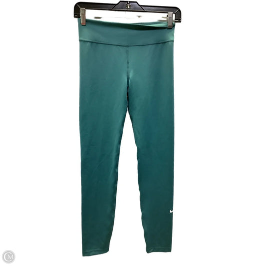 Athletic Leggings Capris By Nike In Blue, Size: L