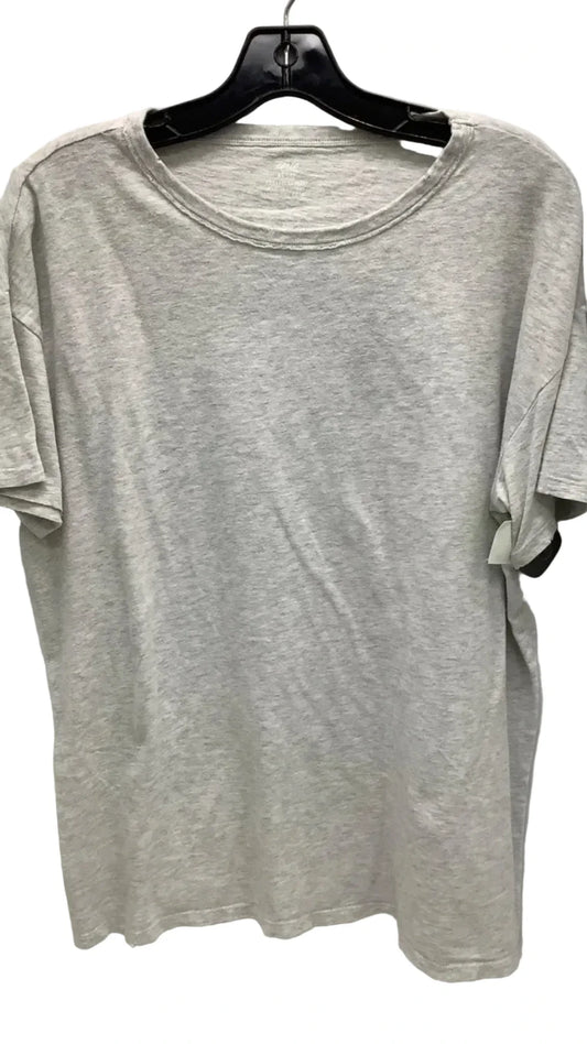 Top Short Sleeve By Aerie In Grey, Size: Xs