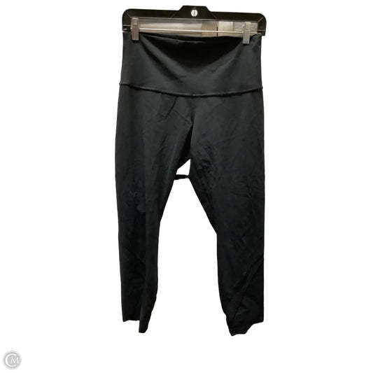 Athletic Leggings Capris By Lululemon In Black, Size: 8