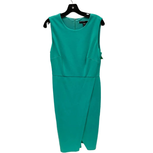 Dress Casual Midi By Maggy London In Aqua, Size: 10
