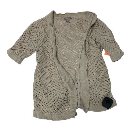 Cardigan By Chicos In Tan, Size: M