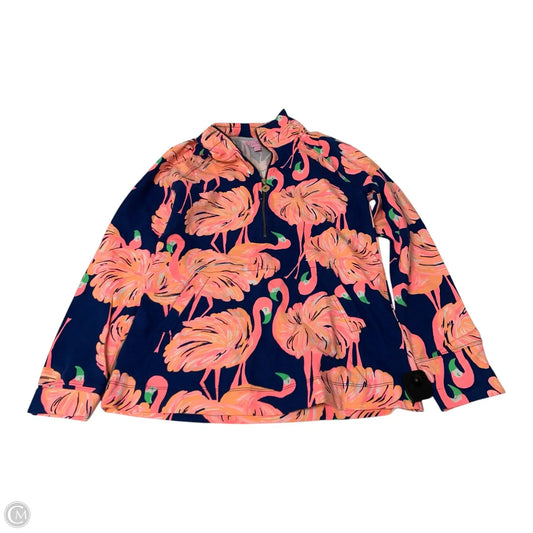 Sweatshirt Designer By Lilly Pulitzer In Blue & Pink, Size: S