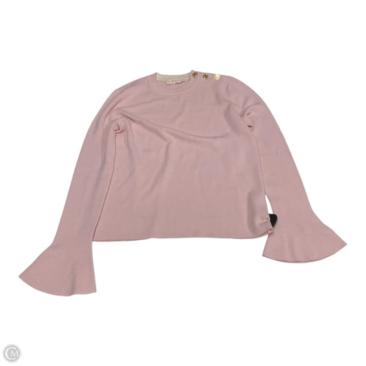 Sweater Designer By Tory Burch In Pink, Size: L