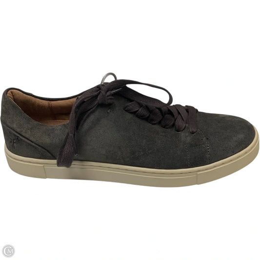 Shoes Designer By Frye In Grey, Size: 9.5
