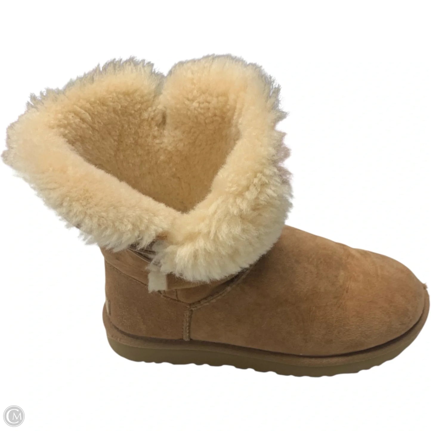 Boots Designer By Ugg In Brown, Size: 8
