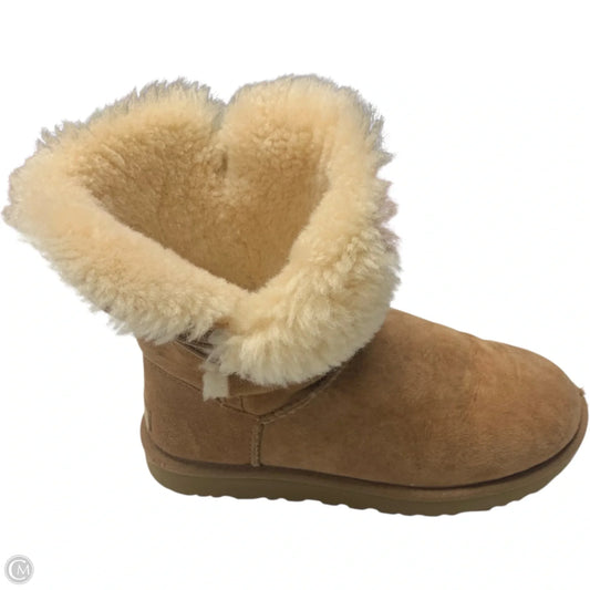 Boots Designer By Ugg In Brown, Size: 8