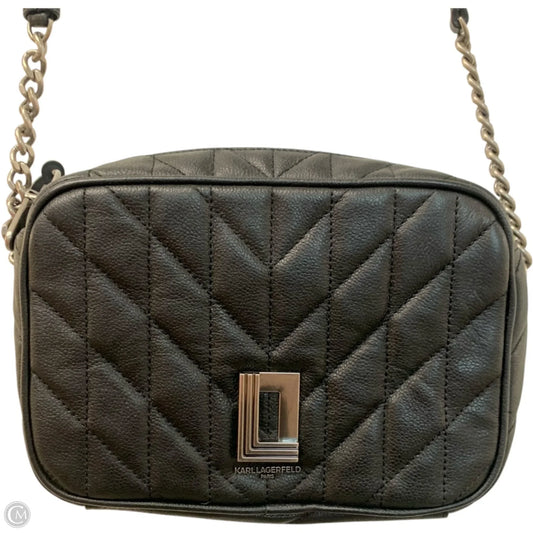 Crossbody Designer By Karl Lagerfeld, Size: Medium