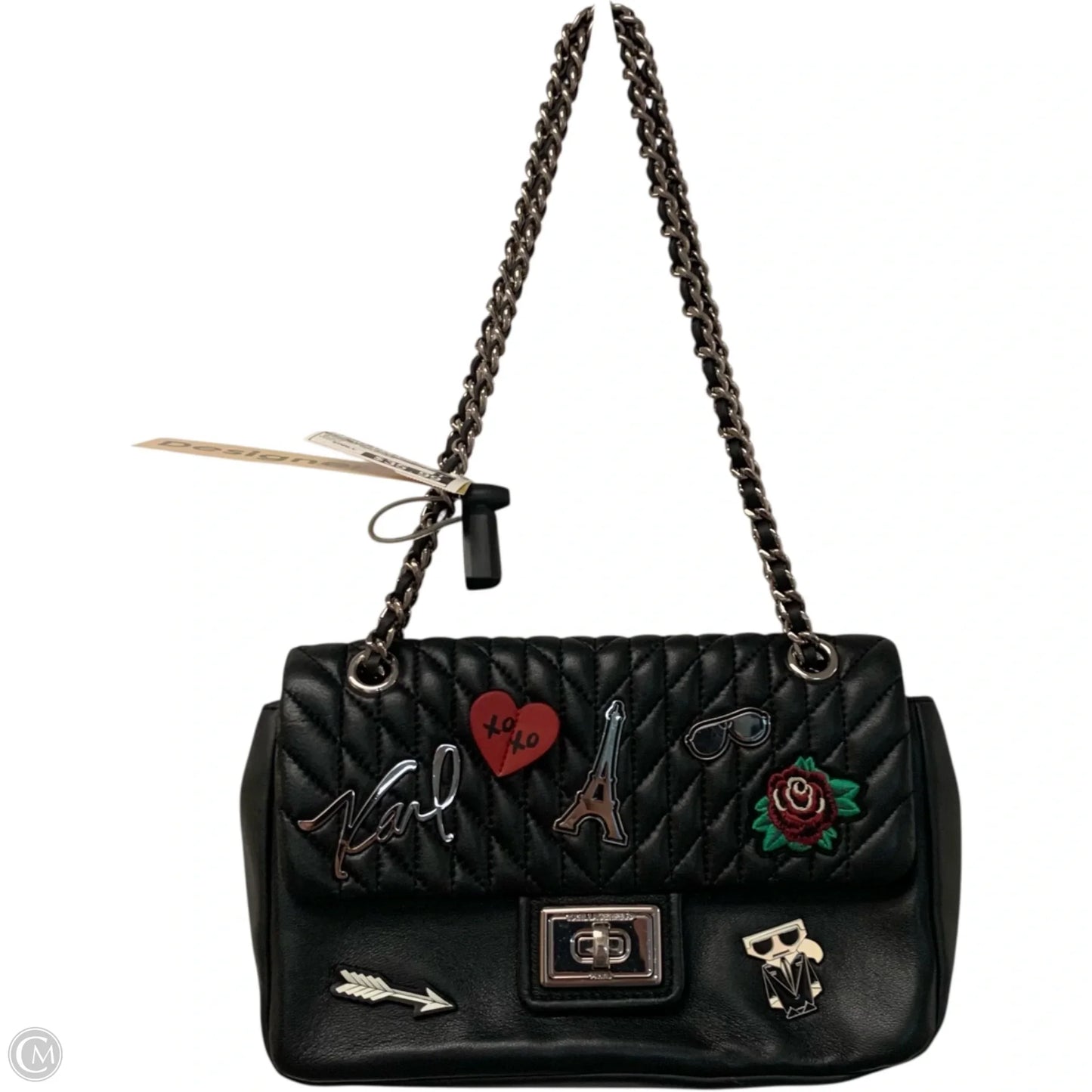 Handbag Designer By Karl Lagerfeld, Size: Small