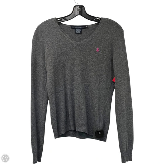 Sweater By Ralph Lauren In Grey, Size: M