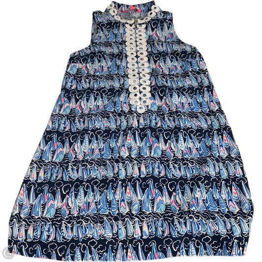 Dress Designer By Lilly Pulitzer In Blue, Size: M