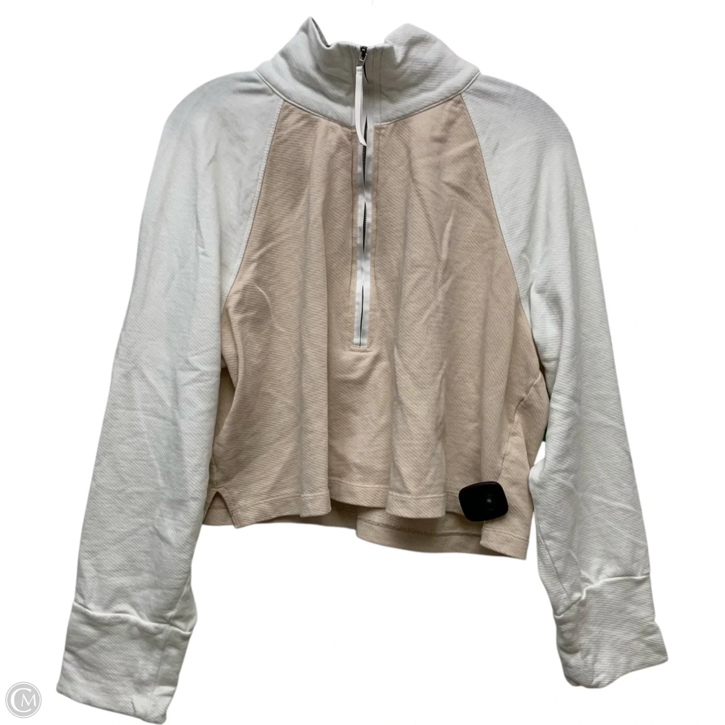 Sweatshirt Collar By Pilcro In Peach, Size: Xl