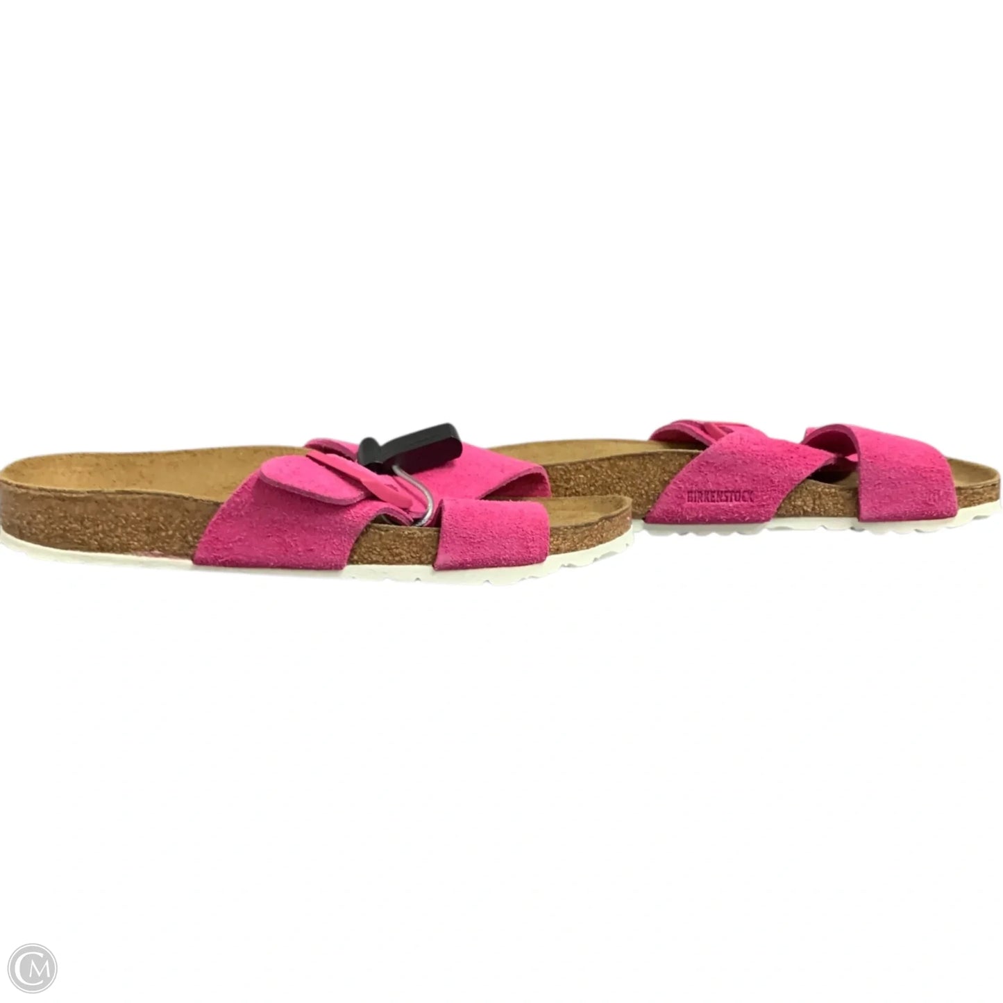 Sandals Flats By Birkenstock In Pink, Size: 8
