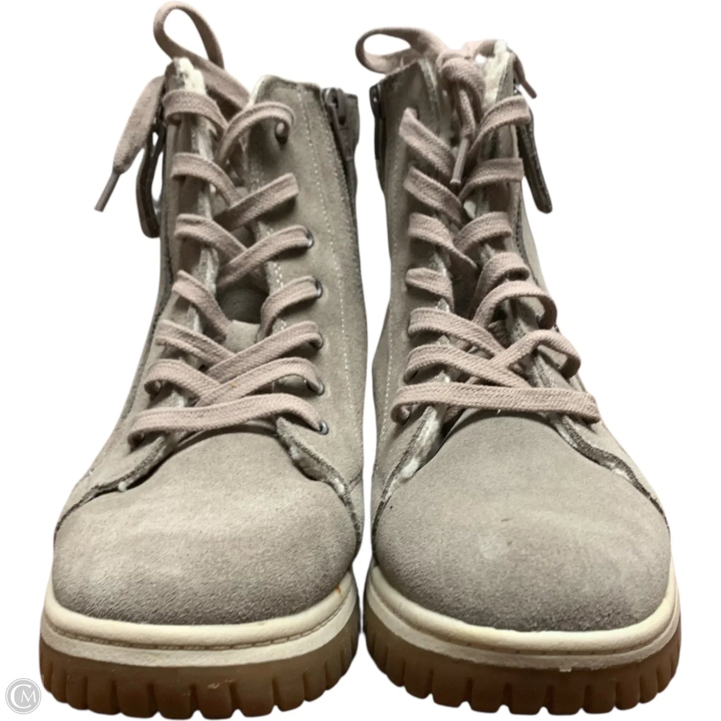 Boots Ankle Flats By White Mountain In Taupe, Size: 7.5