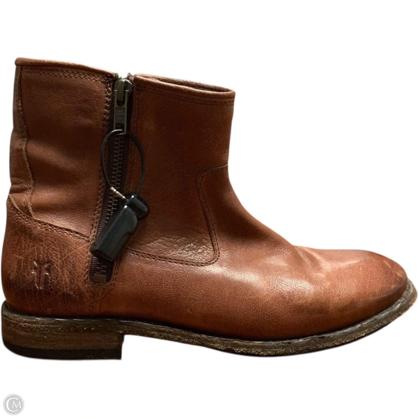 Boots Designer By Frye In Brown, Size: 7