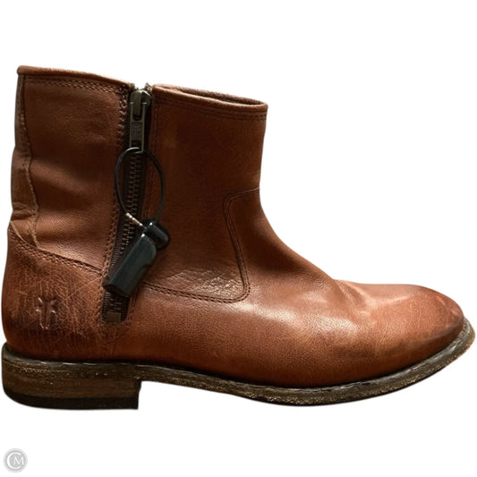 Boots Designer By Frye In Brown, Size: 7
