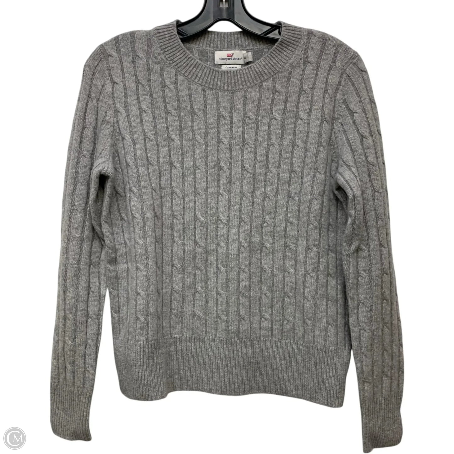 Sweater Cashmere By Vineyard Vines In Grey, Size: Xs