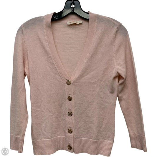 Cardigan Designer By Tory Burch In Pink, Size: Xs