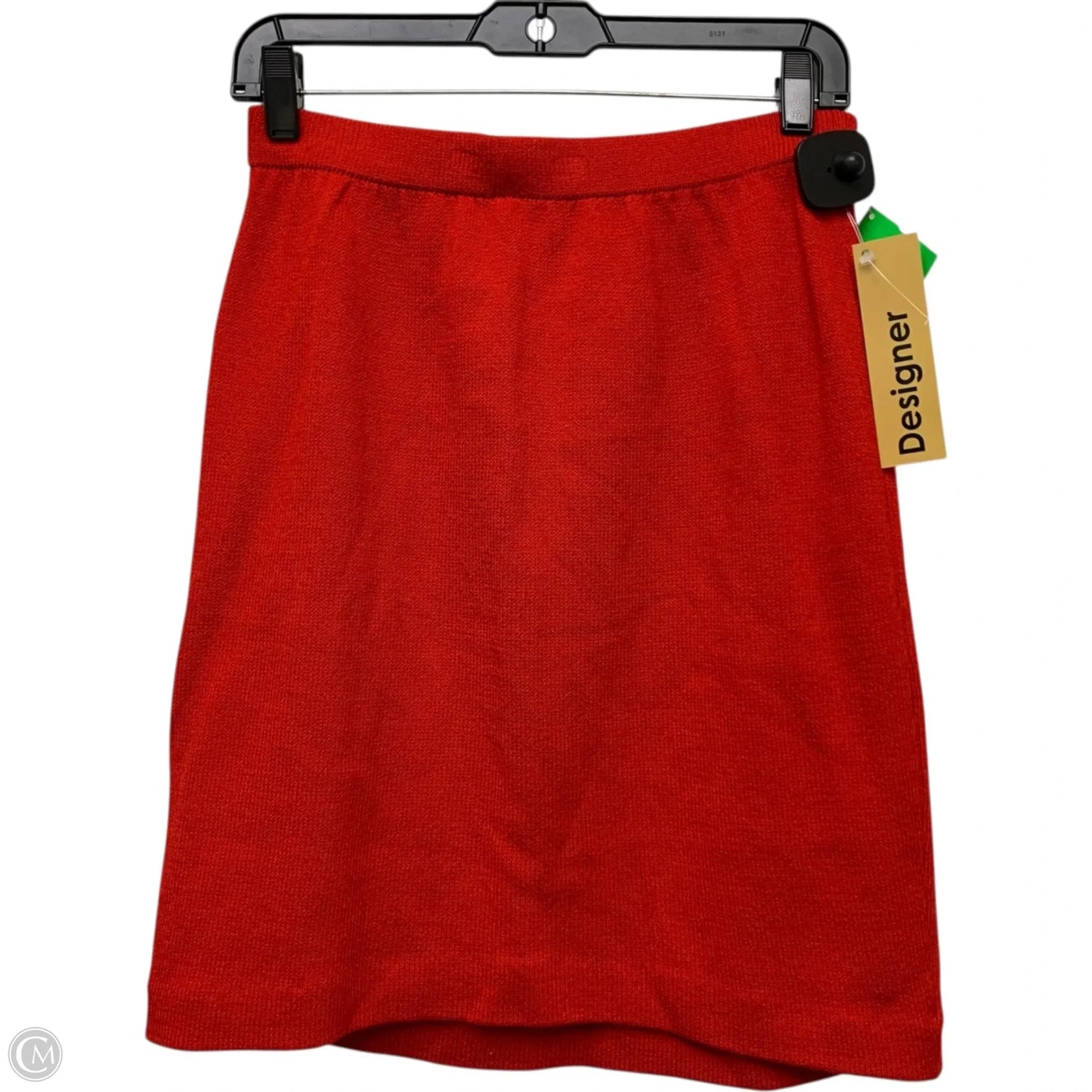Skirt Luxury Designer By St John Collection In Red, Size: M