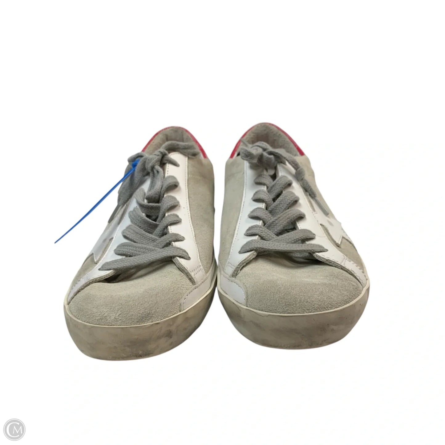 Shoes Luxury Designer By Golden Goose In Grey, Size: 8