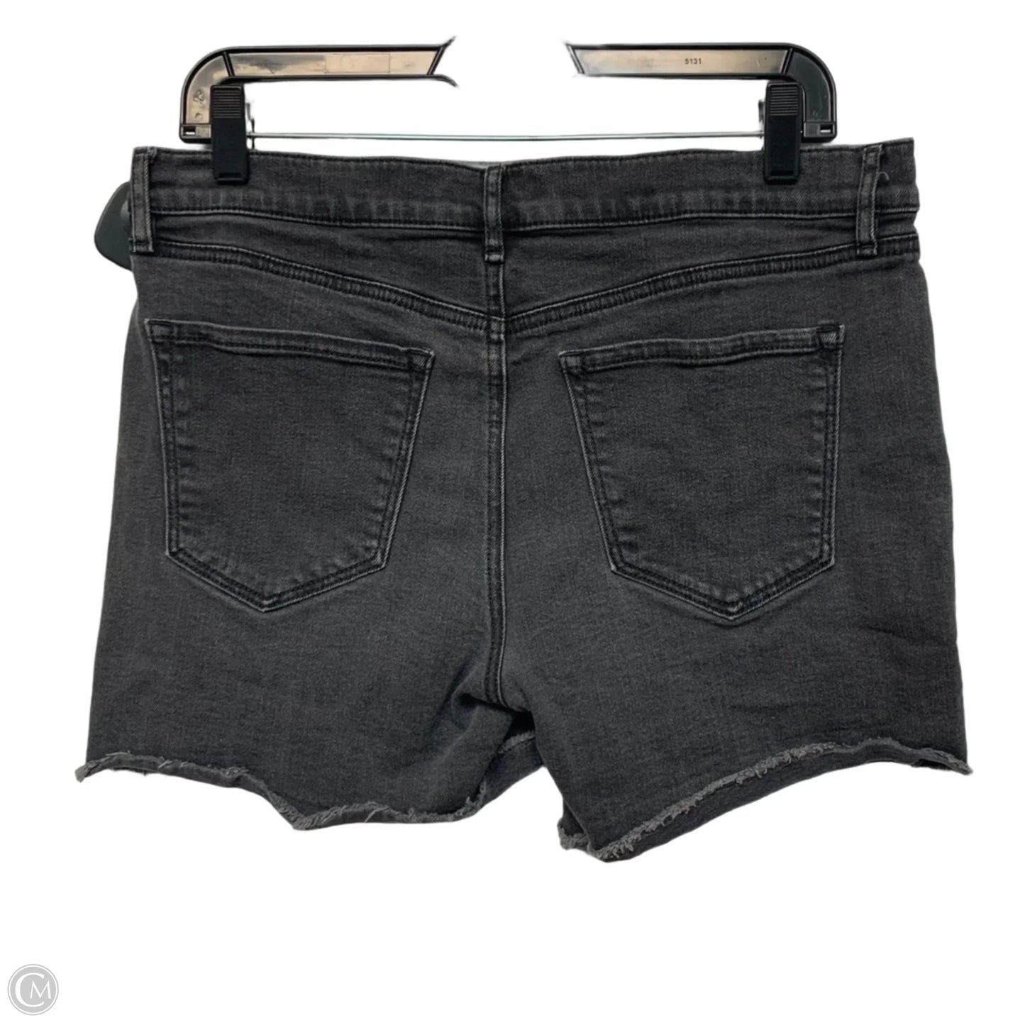 Shorts By Loft In Black Denim, Size: 8