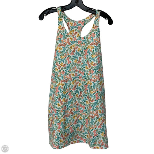 Athletic Dress By J. Crew In Floral Print, Size: Xs