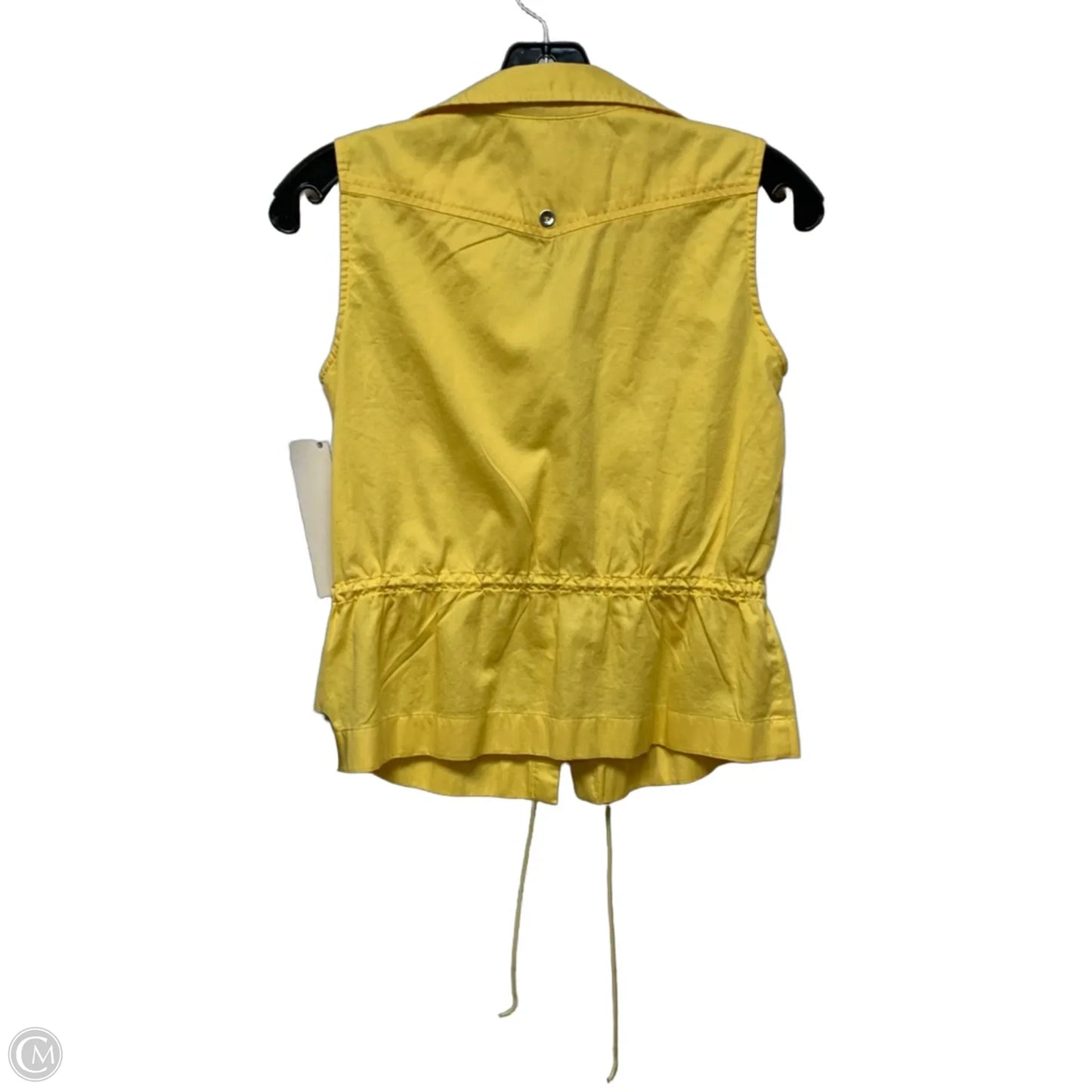 Top Sleeveless By Jones New York In Yellow, Size: Xsp
