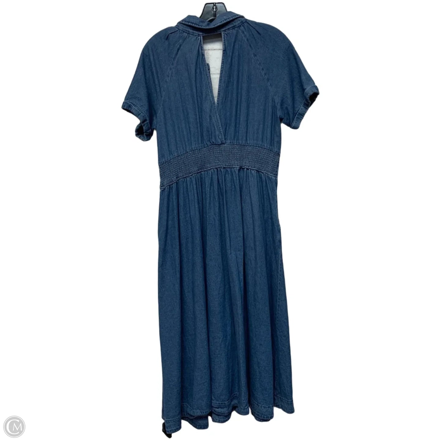 Dress Casual Maxi By Fate In Blue Denim, Size: L