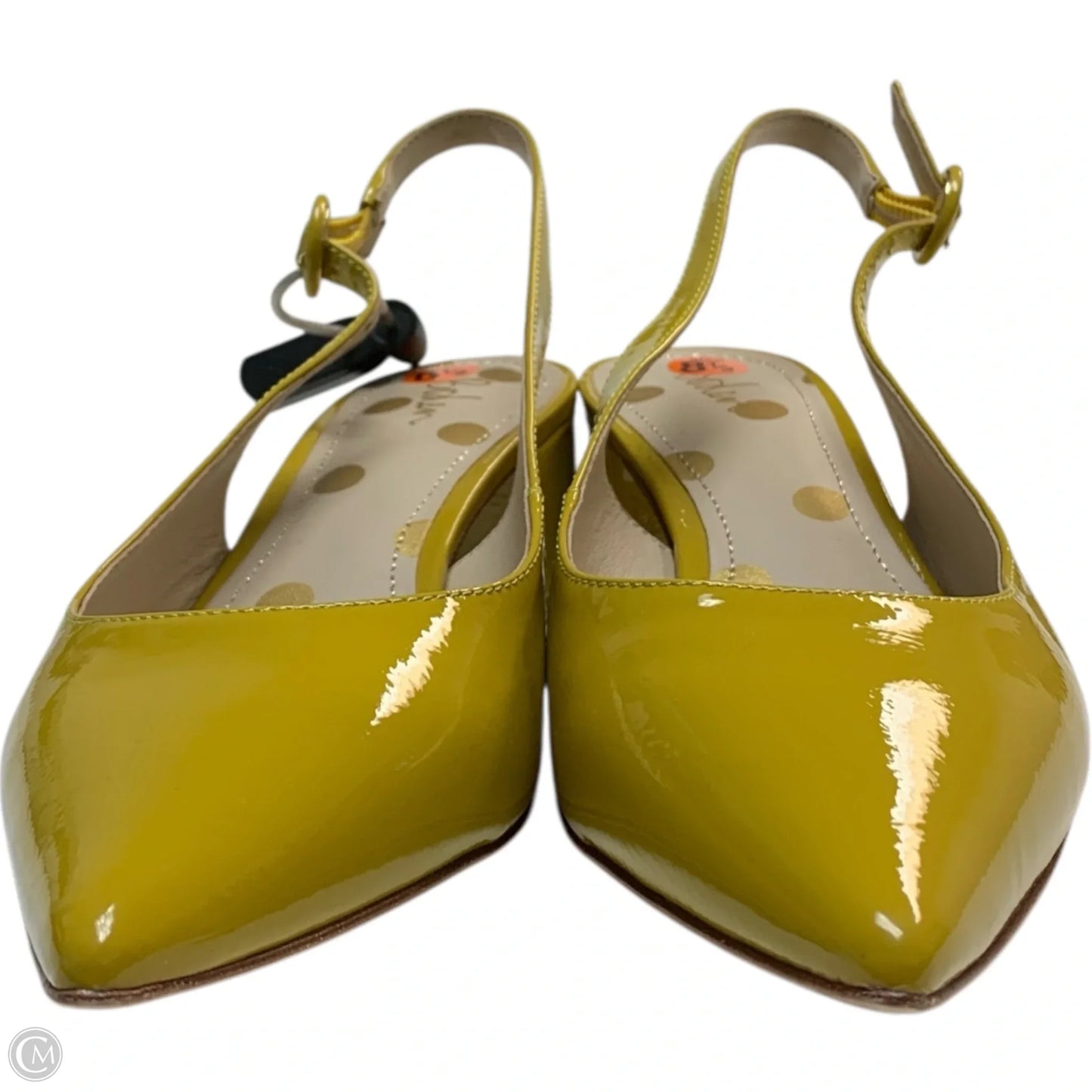 Shoes Heels Block By Boden In Yellow, Size: 8.5
