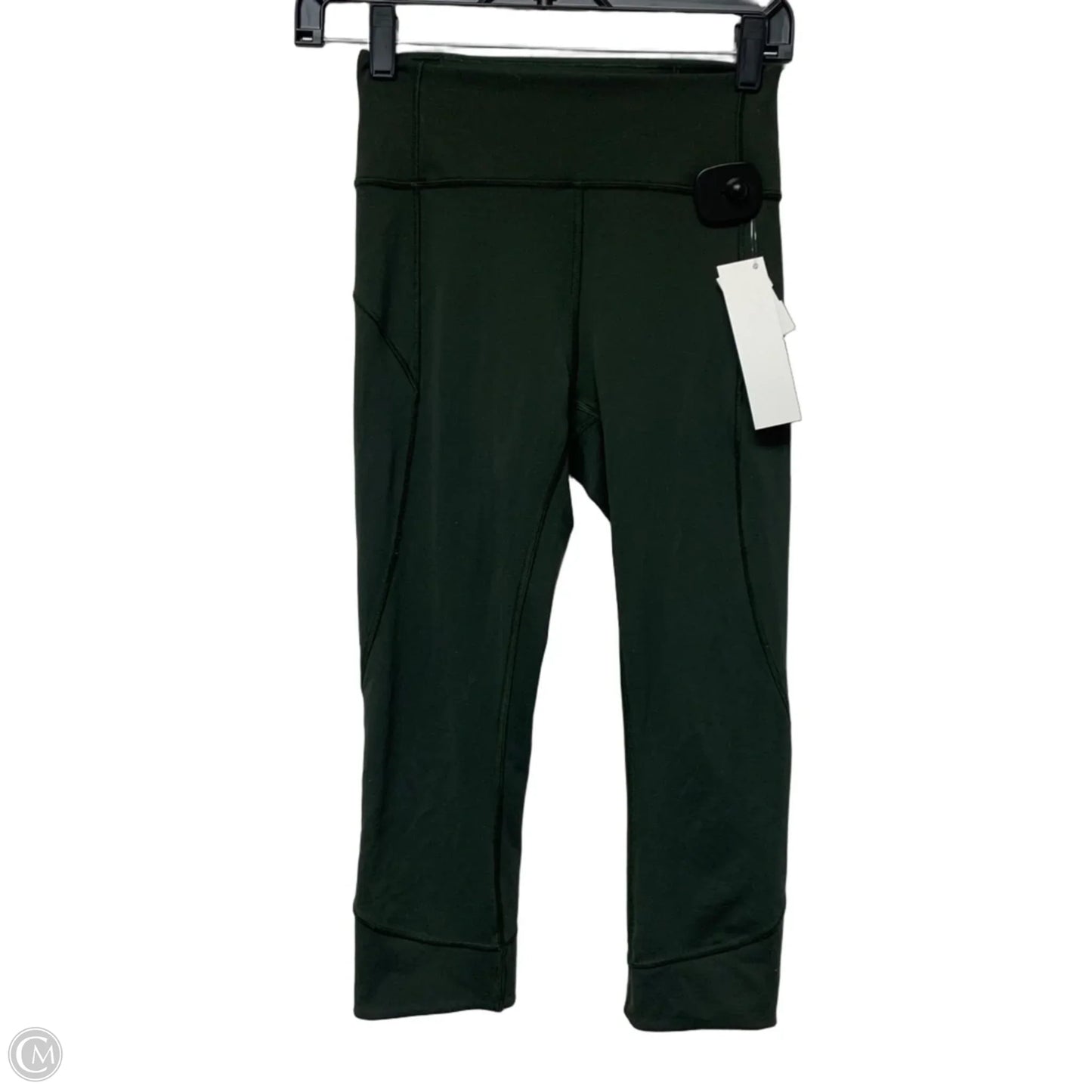 Athletic Leggings Capris By Lululemon In Green, Size: S