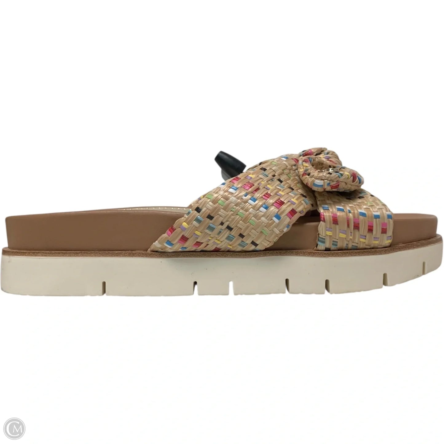 Sandals Heels Platform By Sam And Libby In Tan, Size: 7.5