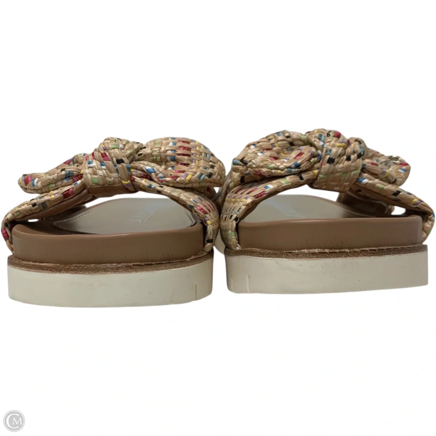 Sandals Heels Platform By Sam And Libby In Tan, Size: 7.5