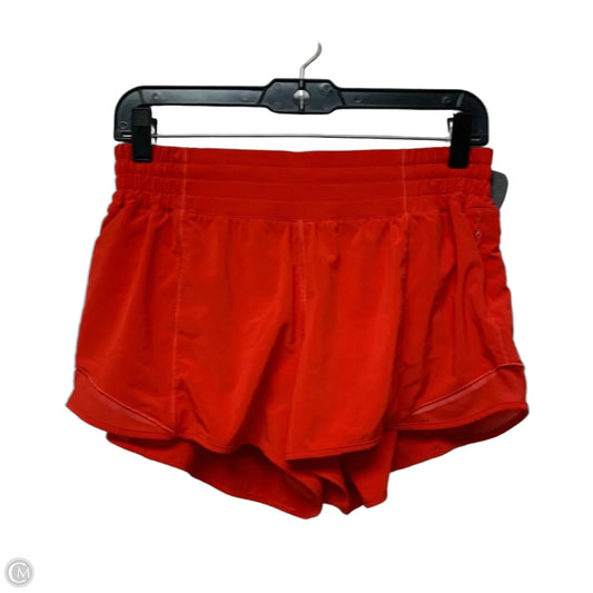 Athletic Shorts By Lululemon In Red, Size: M