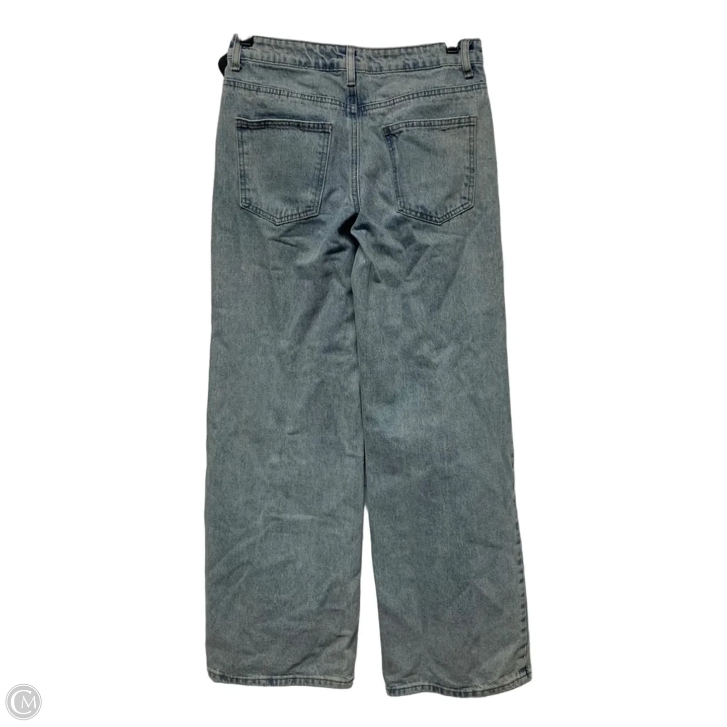 Jeans Boot Cut By Edikted In Blue Denim, Size: Xs