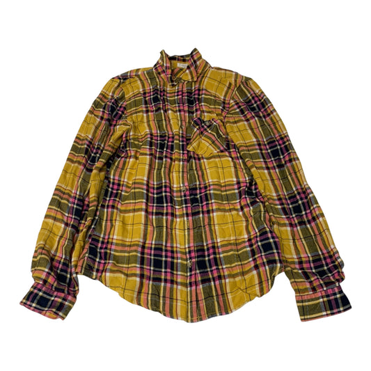 Top Long Sleeve By Maurices In Yellow, Size: Xs