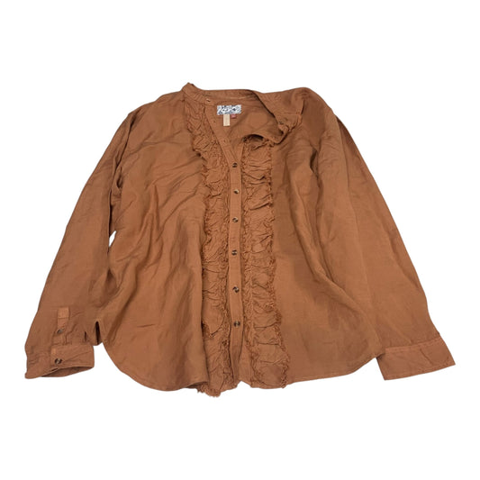 Top Long Sleeve By Pilcro  Size: Xl