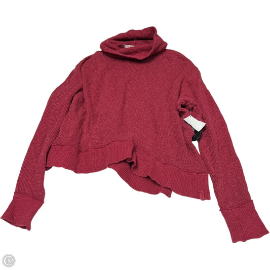 Top Long Sleeve By We The Free In Red, Size: S